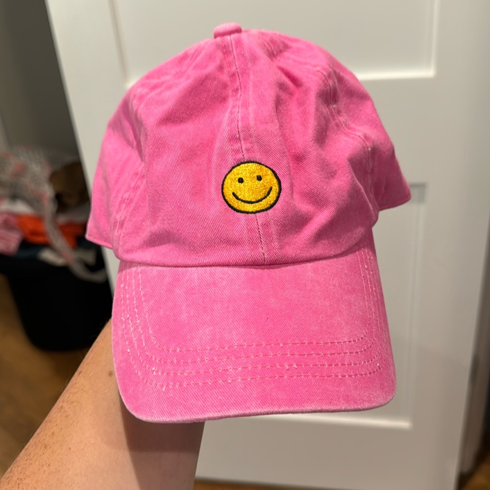 Smiley face hat